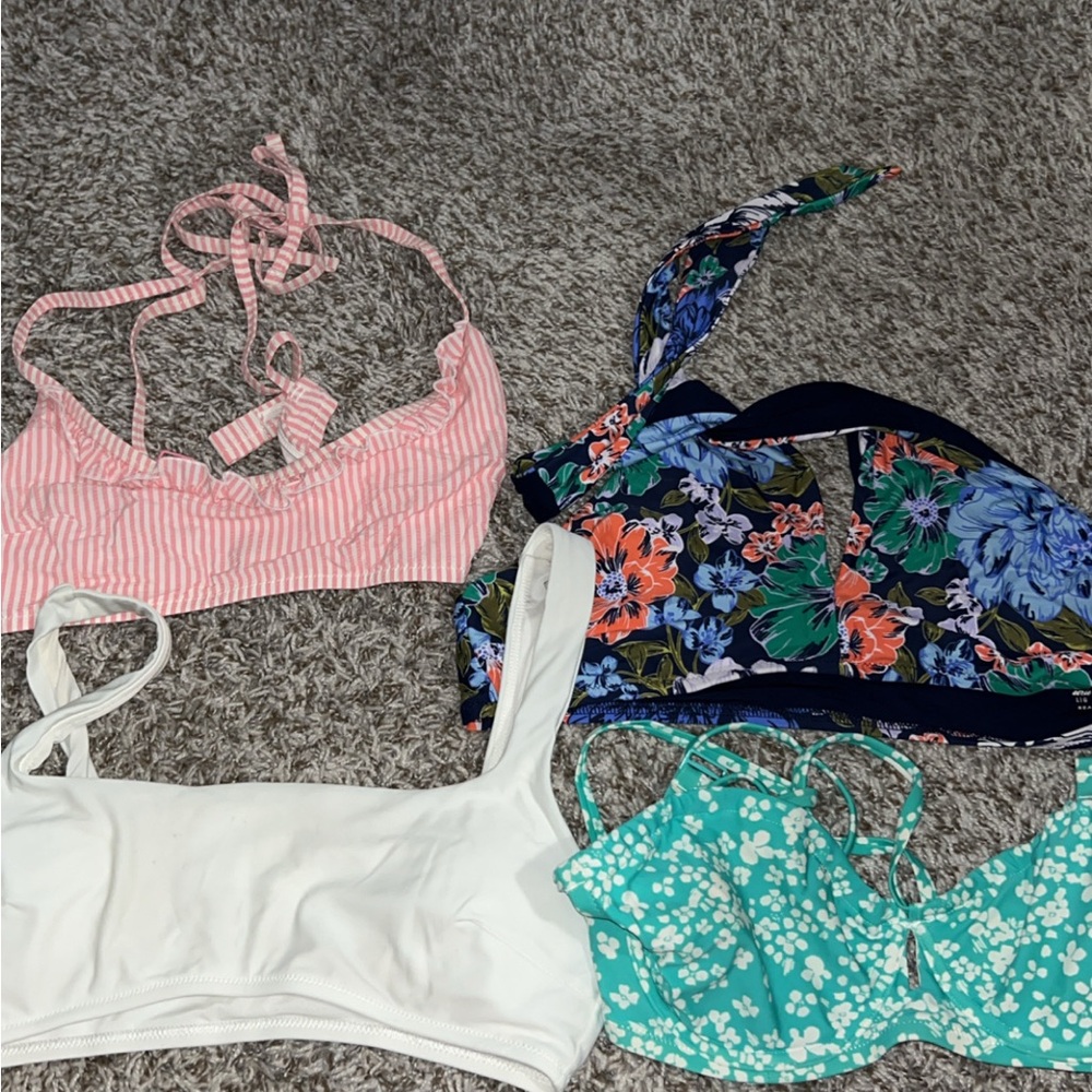 Aerie large bikini top bundle